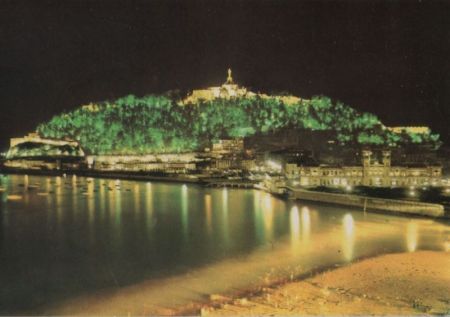 Spanien - San Sebastian - Monte Urgull - ca. 1980 Spanien - San Sebastian - Monte Urgull - ca. 1980