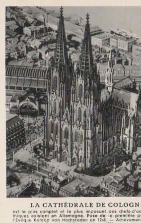Köln - La Cathedrale de Cologne - ca. 1960 Köln - La Cathedrale de Cologne - ca. 1960