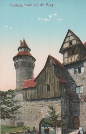 Nürnberg - Partie auf der Burg - ca. 1935 Nürnberg - Partie auf der Burg - ca. 1935