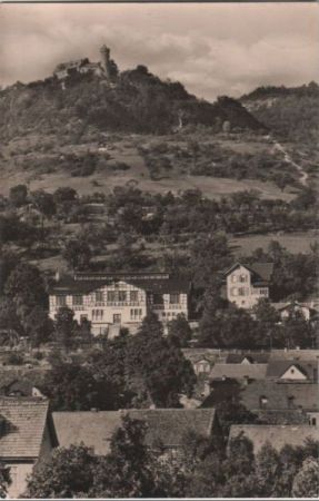 Bad Blankenburg - Blick zur Ruine Greifenstein Bad Blankenburg - Blick zur Ruine Greifenstein