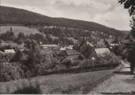 Schmiedeberg - Blick vom Naundorfer Weg - 1974 Schmiedeberg - Blick vom Naundorfer Weg - 1974