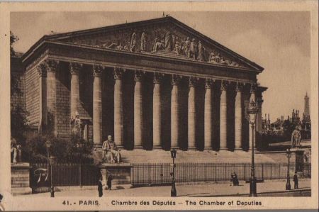 Frankreich - Paris - Chambre des Deputes - ca. 1940 Frankreich - Paris - Chambre des Deputes - ca. 1940