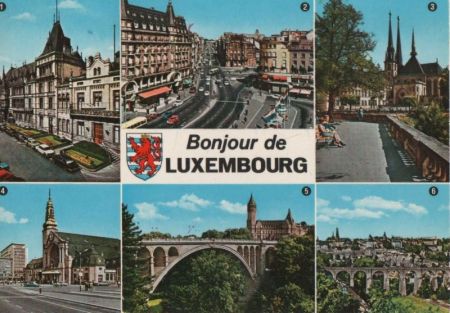 Luxemburg - Luxemburg, Luxembourg - u.a. Ville Haute - ca. 1980 Luxemburg - Luxemburg, Luxembourg - u.a. Ville Haute - ca. 1980
