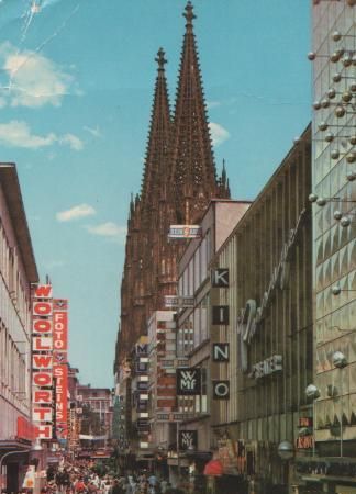 Köln - Hohestraße - 1976 Köln - Hohestraße - 1976