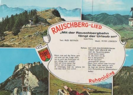 Ruhpolding - Rauschberg-Lied - 1981 Ruhpolding - Rauschberg-Lied - 1981