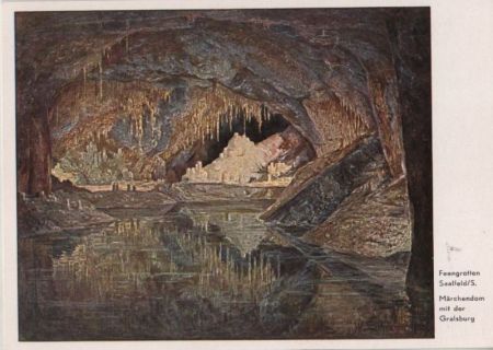 Saalfeld - Feemgrotten, Märchendom - 1958 Saalfeld - Feemgrotten, Märchendom - 1958
