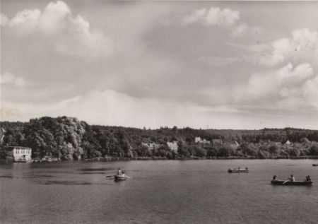 Hainspitz - Blick über den See - 1974 Hainspitz - Blick über den See - 1974