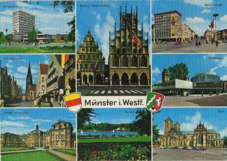 Münster - u.a. Prinzipalmarkt - ca. 1980 Münster - u.a. Prinzipalmarkt - ca. 1980