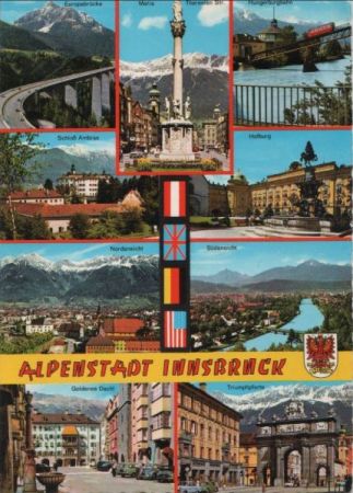 Österreich - Innsbruck - u.a. Hofburg - 1973 Österreich - Innsbruck - u.a. Hofburg - 1973