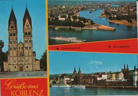 Koblenz - u.a. St. Kastorkirche - 1987 Koblenz - u.a. St. Kastorkirche - 1987