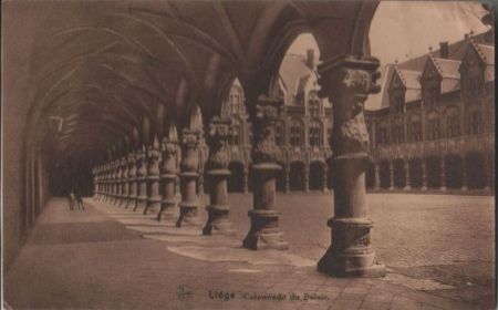 Belgien - Liege, Lüttich - Colonnade du Palais - ca. 1935 Belgien - Liege, Lüttich - Colonnade du Palais - ca. 1935