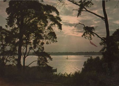 Berlin, Havel - Abendstimmung - 1965 Berlin, Havel - Abendstimmung - 1965