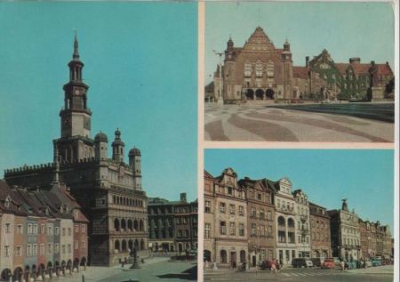 Polen - Poznan - Posen - mit 3 Bildern - ca. 1975 Polen - Poznan - Posen - mit 3 Bildern - ca. 1975