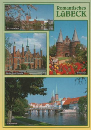 Lübeck - u.a. Blick zum Dom - ca. 1995 Lübeck - u.a. Blick zum Dom - ca. 1995