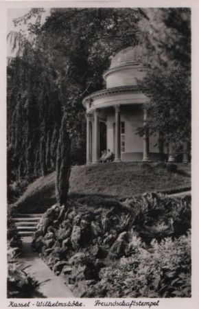 Kassel-Wilhelmshöhe - Freundschaftstempel - ca. 1960 Kassel-Wilhelmshöhe - Freundschaftstempel - ca. 1960