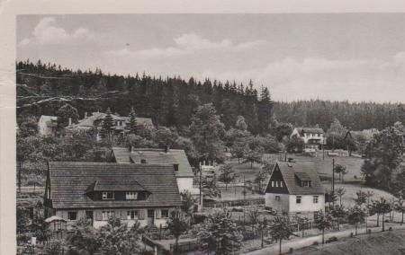Berggießhübel, Stadtteil Zwiesel - ca. 1955 Berggießhübel, Stadtteil Zwiesel - ca. 1955