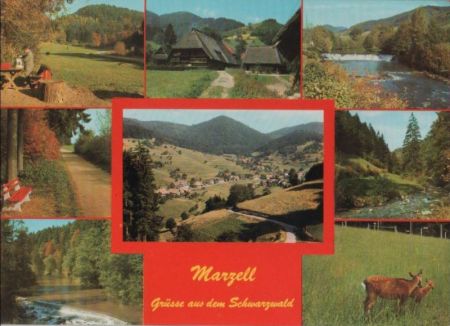 Marzell - 8 Teilbilder - 1976 Marzell - 8 Teilbilder - 1976