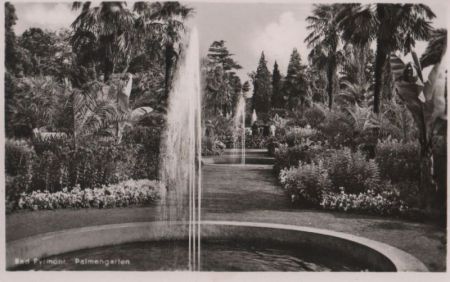 Bad Pyrmont - Palmengarten - ca. 1960 Bad Pyrmont - Palmengarten - ca. 1960