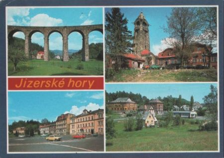Tschechien - Jizerske hory - Isergebirge - 4 Teilbilder - 1983 Tschechien - Jizerske hory - Isergebirge - 4 Teilbilder - 1983