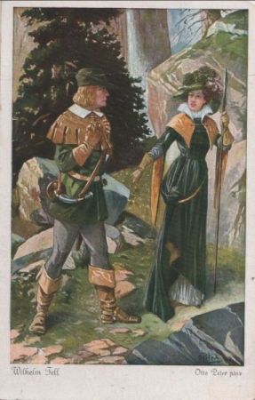 Wilhelm Tell - wilde Waldgegend Wilhelm Tell - wilde Waldgegend