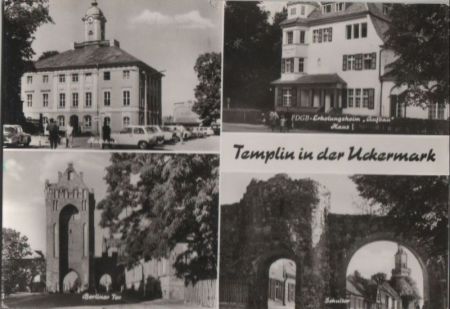 Templin - u.a. Berliner Tor - 1981 Templin - u.a. Berliner Tor - 1981