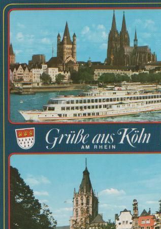 Grüße aus Köln am Rhein - ca. 1975 Grüße aus Köln am Rhein - ca. 1975