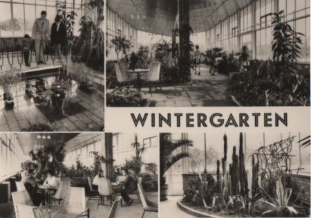 Frankfurt Oder - HO-Gaststätte Wintergarten - 1976 Frankfurt Oder - HO-Gaststätte Wintergarten - 1976