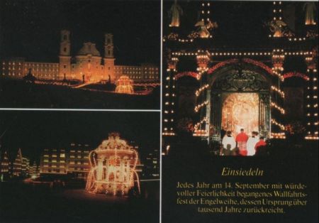 Schweiz - Einsiedeln - Engelweihe - ca. 1985 Schweiz - Einsiedeln - Engelweihe - ca. 1985