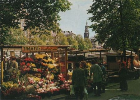 Niederlande - Amsterdam - Bloemenmarkt - ca. 1980 Niederlande - Amsterdam - Bloemenmarkt - ca. 1980