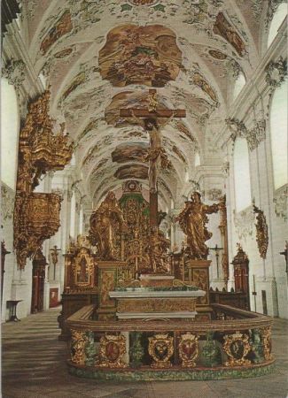 Österreich - Stams - Stiftskirche, vor der Gruft - 1978 Österreich - Stams - Stiftskirche, vor der Gruft - 1978