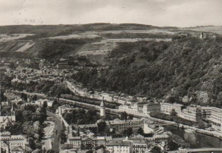 Bad Ems von oben - 1965 Bad Ems von oben - 1965