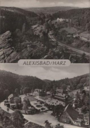 Harzgerode-Alexisbad - 2 Teilbilder - 1965 Harzgerode-Alexisbad - 2 Teilbilder - 1965