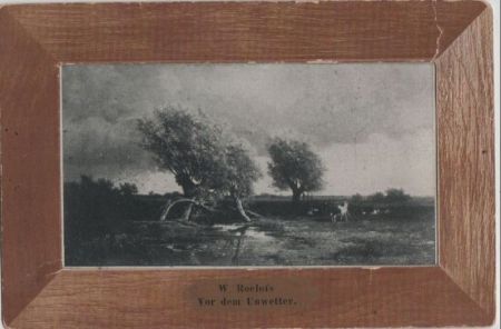 W. Roelefs - Vor dem Unwetter - ca. 1935 W. Roelefs - Vor dem Unwetter - ca. 1935