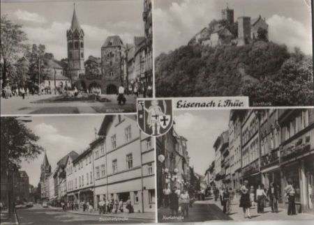 Eisenach - u.a. Nikolaitor - 1979 Eisenach - u.a. Nikolaitor - 1979