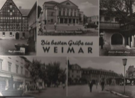 Weimar - u.a. Kirms-Krakow-Haus - 1968 Weimar - u.a. Kirms-Krakow-Haus - 1968