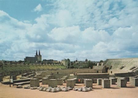 Xanten - Römisches Amphitheater - ca. 1985 Xanten - Römisches Amphitheater - ca. 1985