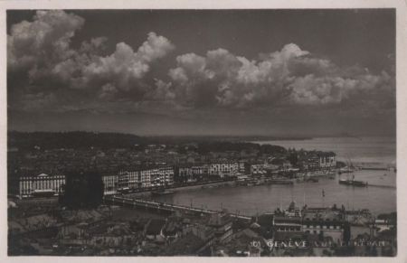 Schweiz - Genf - Vue generale - ca. 1950 Schweiz - Genf - Vue generale - ca. 1950
