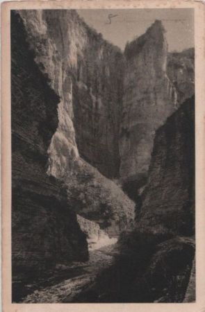 Frankreich - Gorges du Cians - Route de Beuil - ca. 1950 Frankreich - Gorges du Cians - Route de Beuil - ca. 1950