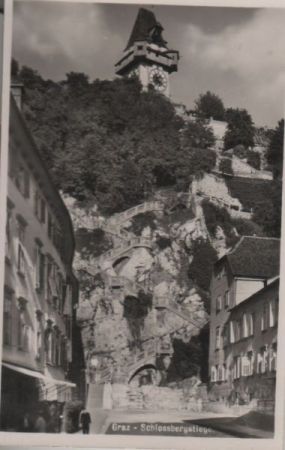 Österreich - Graz - Schlossbergstiege - ca. 1955 Österreich - Graz - Schlossbergstiege - ca. 1955
