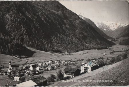 Österreich - Neustift - Gasthof Schöne Aussicht - ca. 1970 Österreich - Neustift - Gasthof Schöne Aussicht - ca. 1970