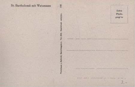 Schönau - St. Bartholomä - mit Watzmann
