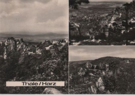 Thale - u.a. Dr.-Ernst-Wachler-Felsen - 1969 Thale - u.a. Dr.-Ernst-Wachler-Felsen - 1969