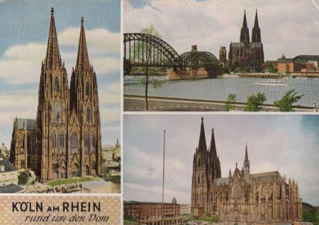 Köln - rund um den Dom - ca. 1965 Köln - rund um den Dom - ca. 1965