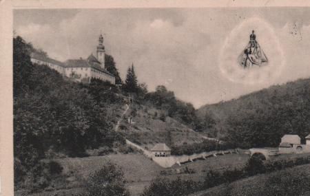 Lohr - Gruss aus Maria Buchen - ca. 1945 Lohr - Gruss aus Maria Buchen - ca. 1945