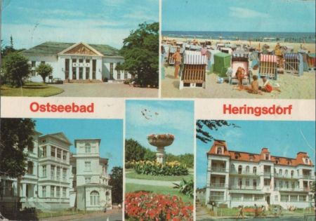 Heringsdorf - u.a. Kulturhaus - 1978 Heringsdorf - u.a. Kulturhaus - 1978