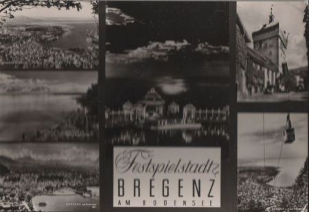 Österreich - Bregenz - u.a. Blick vom Haggen - ca. 1960 Österreich - Bregenz - u.a. Blick vom Haggen - ca. 1960