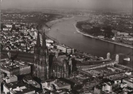 Köln - Luftaufnahme - ca. 1965 Köln - Luftaufnahme - ca. 1965