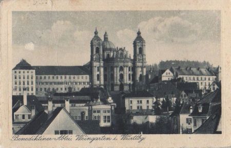 Weingarten - Abtei - 1932 Weingarten - Abtei - 1932