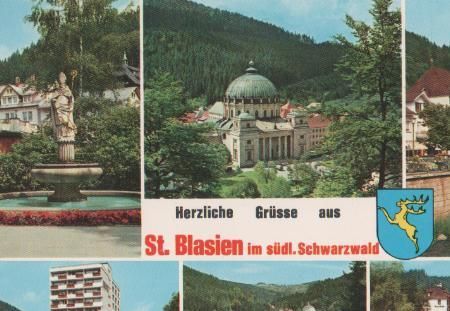 Sankt Blasien Hochschwarzwald - ca. 1975 Sankt Blasien Hochschwarzwald - ca. 1975