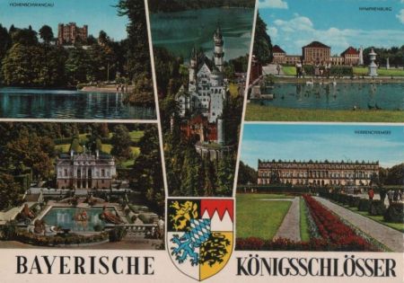Bayern - Königsschlösser, u.a. Hohenschwangau - ca. 1980 Bayern - Königsschlösser, u.a. Hohenschwangau - ca. 1980